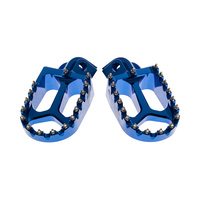 States MX 70-FP5-510B Alloy S2 Off Road Footpegs Blue for all KTM 50-530 95-15/Husqvarna 85-501 14-15/250-650 97-14/Sherco 09-17