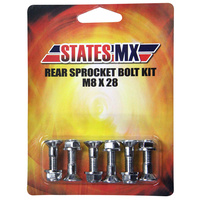 States MX 70-M82-08 Sprocket Bolt Kit (M8X28)