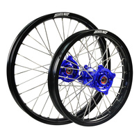 States MX 70-WSH-09 Wheel Set (Front 17"/Rear 14") Black/Blue for Husqvarna TC85 Small Wheels