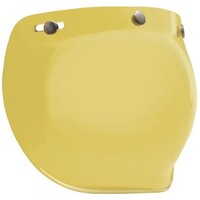 Bell 7018136 3 Snap Bubble Visor (Hi-Def Yellow) for Custom 500 Helmets