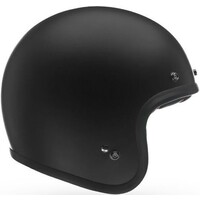 Bell Custom 500 Solid Matte Black Helmet w/Studs 