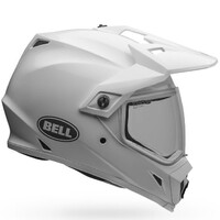 Bell MX-9 Adventure MIPS Solid White Helmet