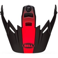 Bell Replacement Peak Switchback Black/White/Red for MX-9 Adventure Helmets