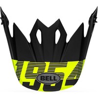 Bell Replacement Peak Strike Matte Grey/Black/Hi-Viz for MX-9 Helmets