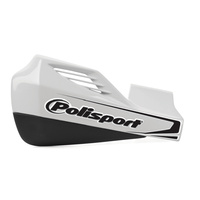 Polisport 75-830-64W MX Rocks Handguards & Universal Fitting Kit White