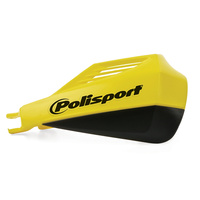 Polisport 75-830-64Y MX Rocks Handguards Yellow w/Universal Fitting Kit