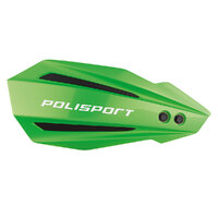 Polisport Bullit Handguards Green for Kawasaki KX450F 19-22