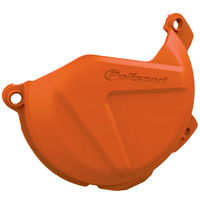 Polisport 75-844-78O Clutch Cover Orange for KTM XCF/SXF 250/350 13-15/EXCF/XCFW 250/350 12-16