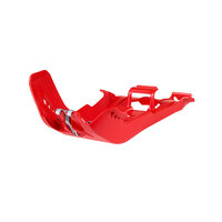 Polisport 75-847-53R Fortress Skid Plate Red for Beta RR250/300