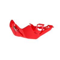 Polisport 75-847-54R Fortress Skid Plate Red for Beta RR 4STK