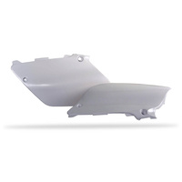 Polisport 75-860-06W Side Covers White for Yamaha YZ125/250 02-14