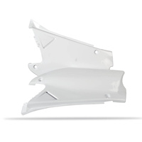 Polisport 75-860-10W Side Covers White for Honda CR125/250 00-01