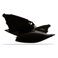 Polisport 75-860-11K Side Covers Black for Kawasaki KX125/250 03-08