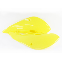 Polisport 75-860-14Y Side Covers Yellow for Suzuki RM65 03-05/DRZ110 03-06