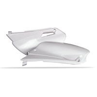Polisport 75-860-24W Side Covers White for Yamaha YZ85 02-14
