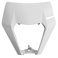 Polisport 75-866-68W Headlight Surround White for KTM EXC/EXCF 17-19