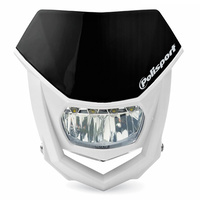 Polisport 75-866-71K LED Halo Headlight Black