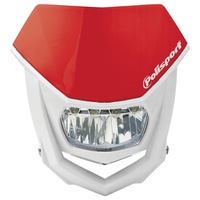 Polisport 75-866-71R4 LED Halo Headlight Red