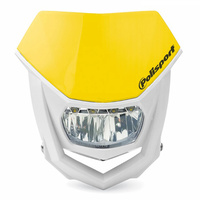 Polisport 75-866-71Y LED Halo Headlight Yellow