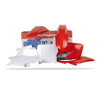 Polisport 75-900-82 MX Plastics Kit OEM Colours for Honda CR125/250 04-07