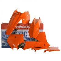 Polisport 75-901-02 Plastics MX Kit Orange for KTM SX 03-04/EXC/EXC-F 04