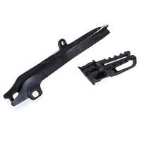 Polisport 75-905-95 Chain Guide & Slider Kit Black for Honda CRF250R 11-13/CRF450R 11-12