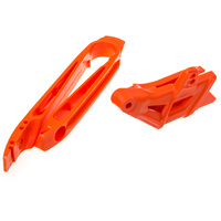 Polisport 75-906-09 Chain Guide & Slider Kit Orange for KTM SX/SX-F 07-10
