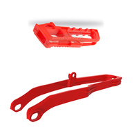 Polisport 75-907-54 Chain Guide & Slider Kit Red for Honda