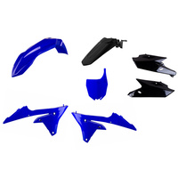 Polisport 75-908-31 MX Plastics Kit Blue/Black for Yamaha YZ250F 14-18/YZ450F 14-17