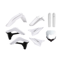 Polisport 75-908-57 Enduro Plastics Kit White for SHERCO 17-20