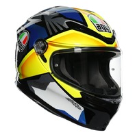 AGV K6 Helmet Joan Black/Blue/Yellow