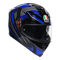 AGV K-5 S Helmet Hurricane 2.0 Black/Blue