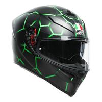 AGV K5 S Vulcanum Green Helmet