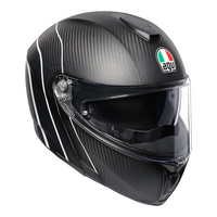 AGV Sportmodular Helmet Refractive Carbon/Silver