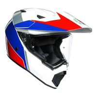AGV AX9 Helmet Atlante White/Blue/Red