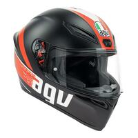 AGV K1 Grip Matte Black/Red Helmet