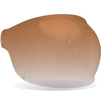 Bell 8013383 Bubble Visor w/Black Tab (Amber Gradient) for Bullitt Helmets