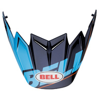 Bell Replacement Peak Blocked Blue for Moto-9 Flex Helmets