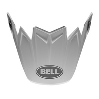 Bell Replacement Peak Solid White for Moto-9 Flex Helmets