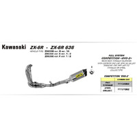 ARROW KAWASAZI ZX-6R 09-15 SS MID-PIPE 2:1 FOR ARROW COLLECTORS FOR PRO-R&X-KONE