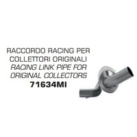Arrow 71634MI Racing Link Pipe for Original Collectors for Ducati Scrambler 800 15-16