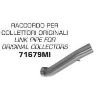 Arrow 71679MI Link Pipe for Original Collectors for Honda CBR 1000 RR 17-19