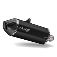 Arrow 72502SKN Sonora Dark Titanum Slip-On Muffler w/Carbon End Cap for Suzuki V-Strom 1050 20-21