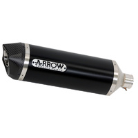 Arrow 72624AKN Race-Tech Dark Aluminium Slip-On Muffler w/Carbon End Cap for KTM 690 Enduro R/690 SMC R 19-20