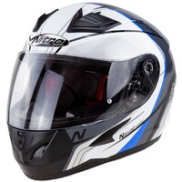 Nitro N2400 Helmet Pioneer Black/White/Blue 