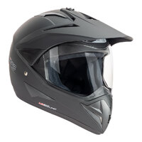 Nitro MX730 Satin Black Adventure Helmet