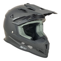 Nitro MX700 Satin Black Helmet