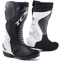 TCX TCS Speedway Boots Black/White