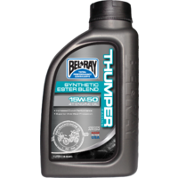 Belray 99530B1LW Thumper Racing Synthetic Ester Blend 4T Engine Oil 15W50 1 Litre