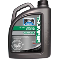 Belray 99550B4LW Works Thumper Racing Synthetic Ester 4T Engine Oil 10W50 4 Litre